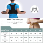 Steznik i korektor držanja za muškarce i žene - Slika 8